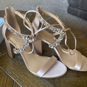 Jewel Badgley Mischka Wedding Shoes